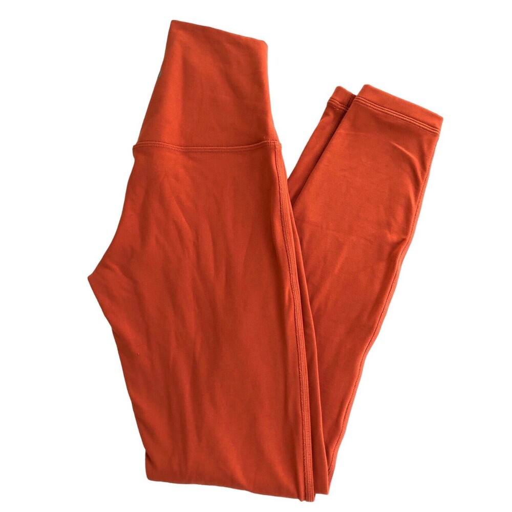Lululemon DOUBLE Align Pants LW5CTCS Terra Orange Women’s 2